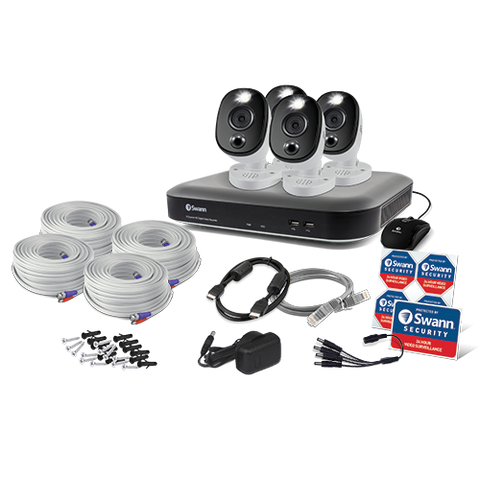 Refurbished 4 Camera 4 Channel 4K Ultra HD DVR Security System - SWDVK-455804WL
