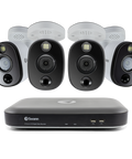 4 Camera 4 Channel 4K Ultra HD DVR Spotlight Security System | SWDVK-455804WL