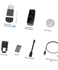 MaxRanger4K™ Solar with 2 Add-on Security Cameras & Video Doorbell with Longest Range Wireless  |  SONVW-MR4KVDBMAXV2SD2-GL