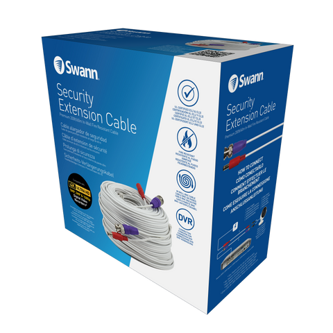 Security Extension Cable 200ft/60m - SWPRO-60ULCBL